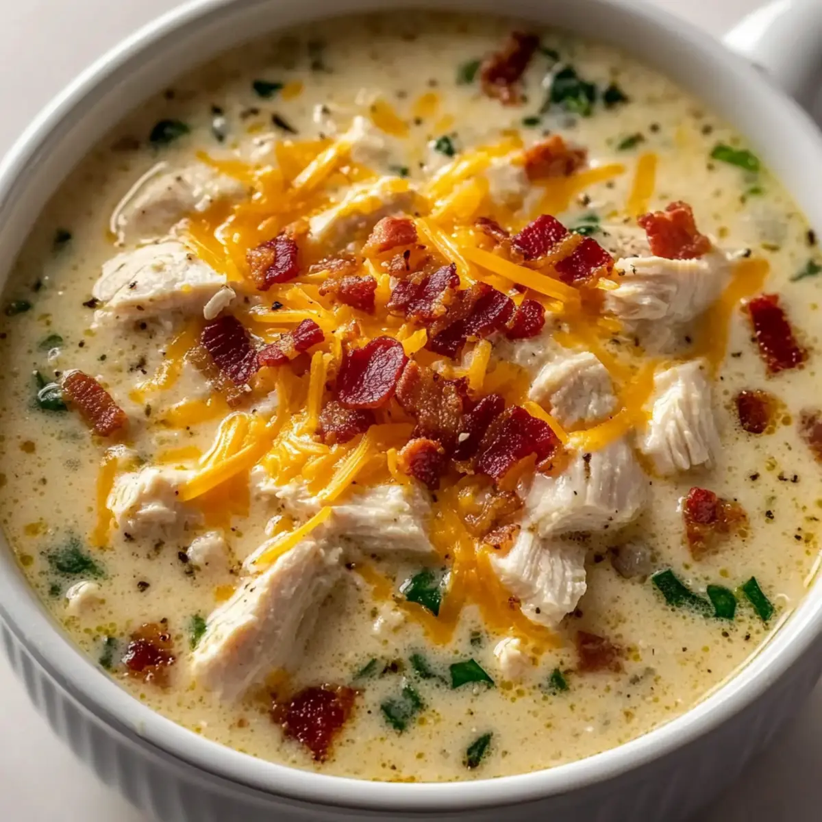 Creamy Slow Cooker Crack Chicken Soup for Cozy Nights