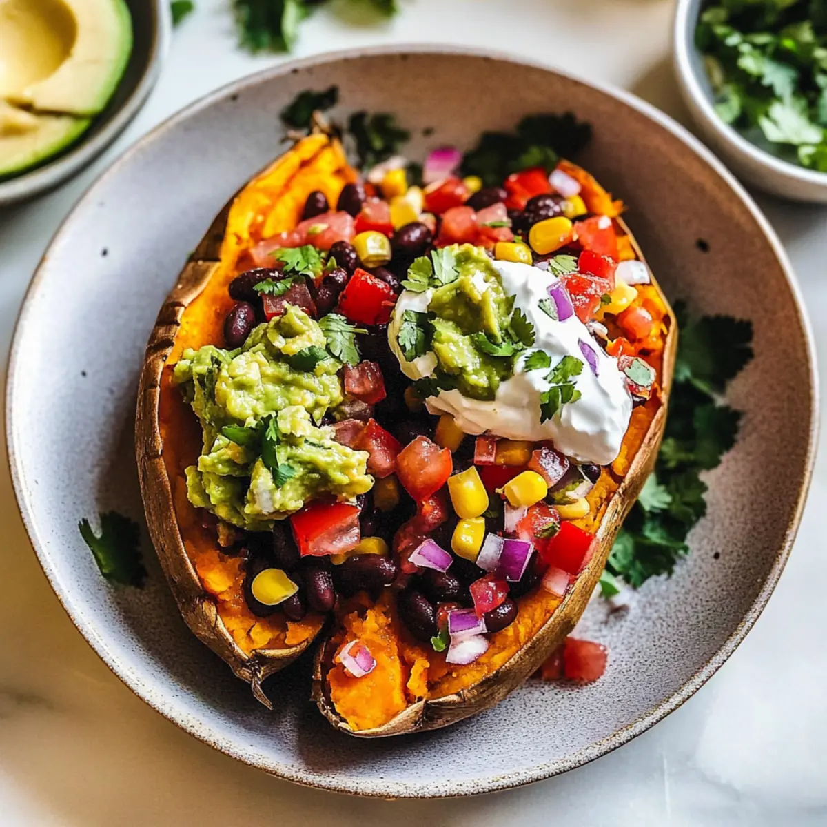 Satisfying Black Bean Stuffed Sweet Potatoes You’ll Love