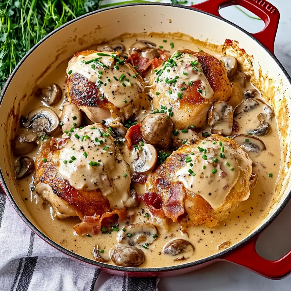 Savory Cream of Mushroom Chicken for Cozy Weeknight Dinners
