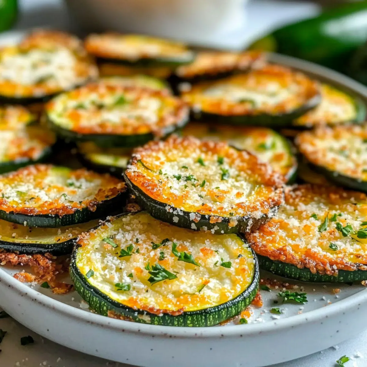 Crispy Baked Parmesan Zucchini – Irresistibly Healthy Snack