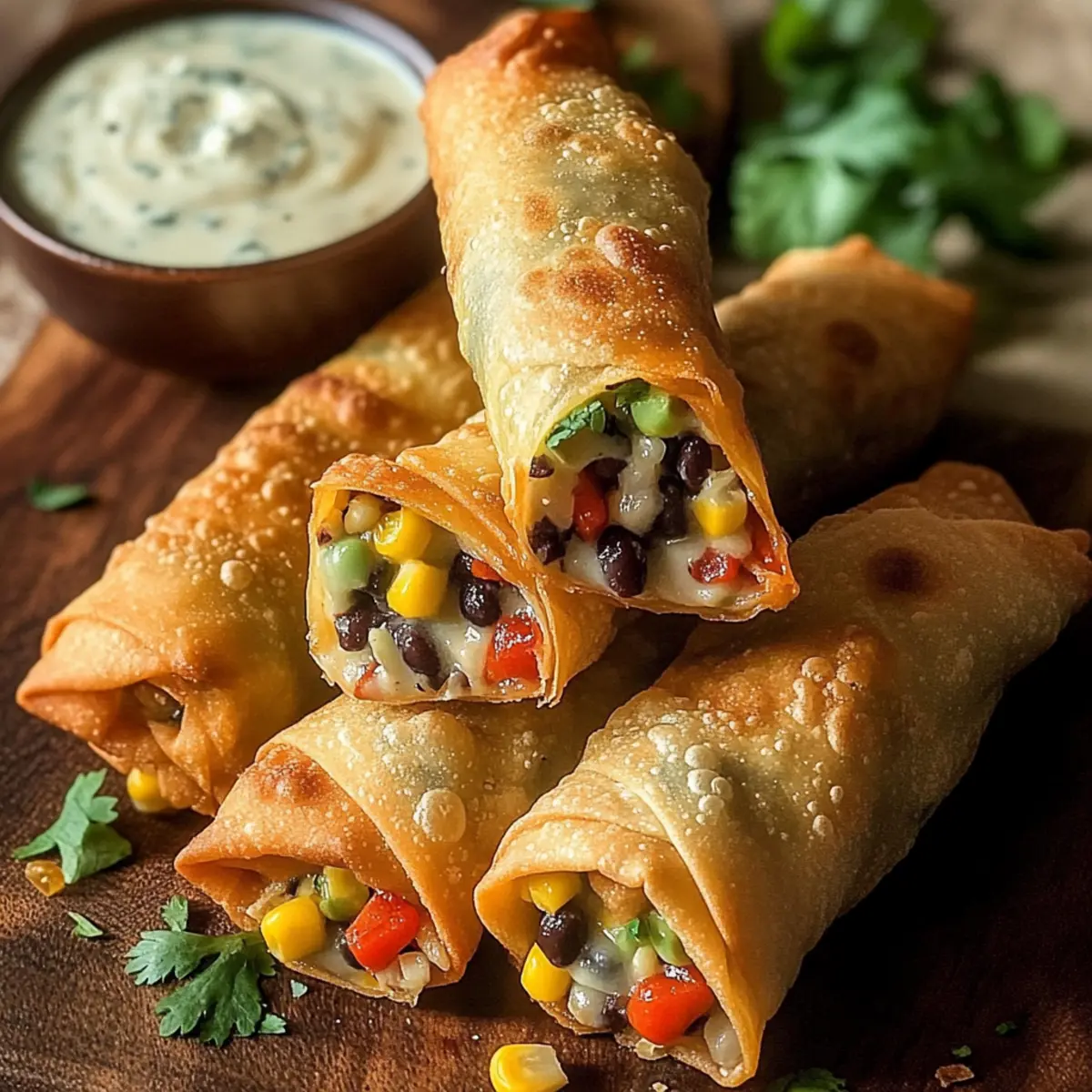 Crispy Chilis Southwest Eggrolls Made at Home Tonight