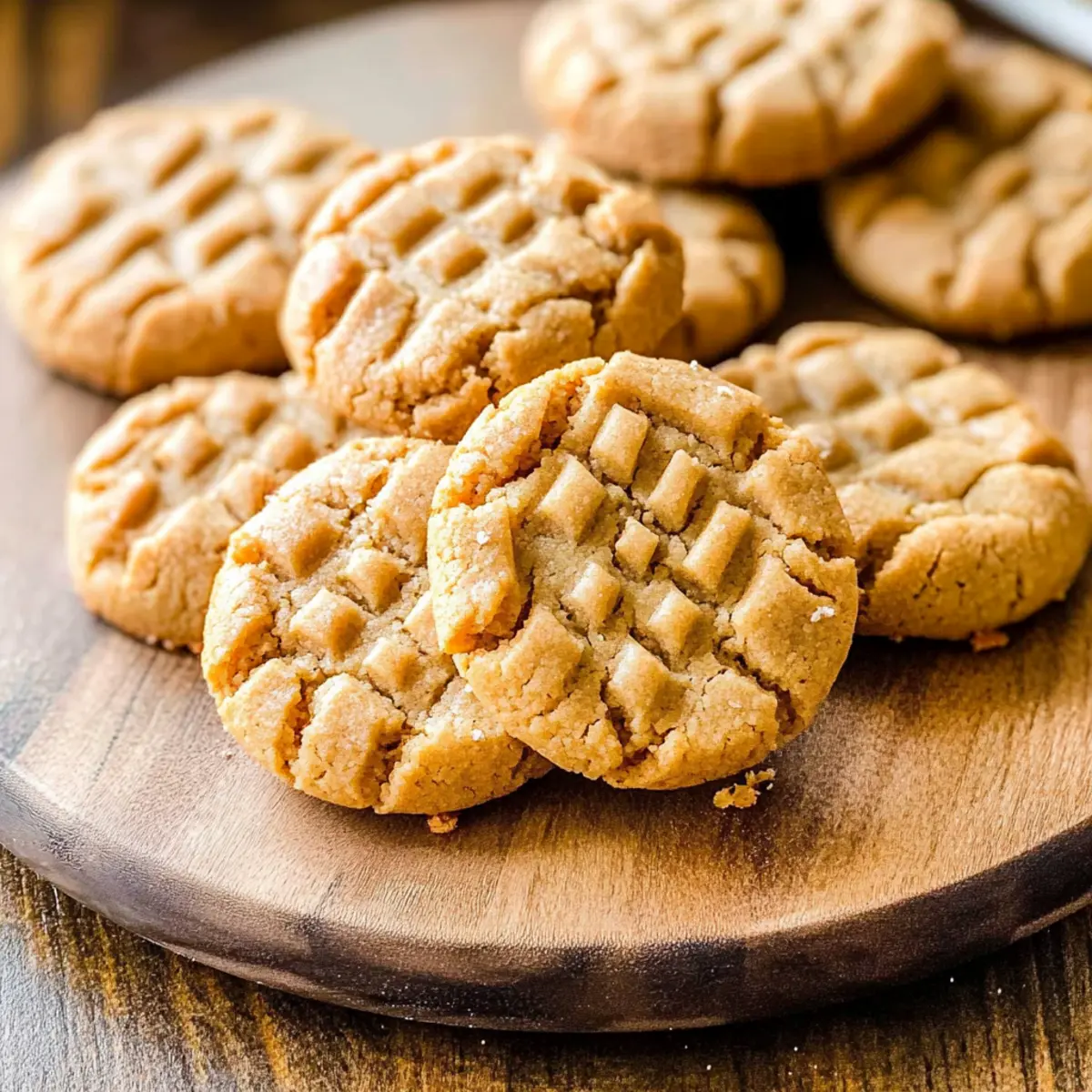Peanut Butter Cookies: 4 Easy Ingredients for Pure Bliss