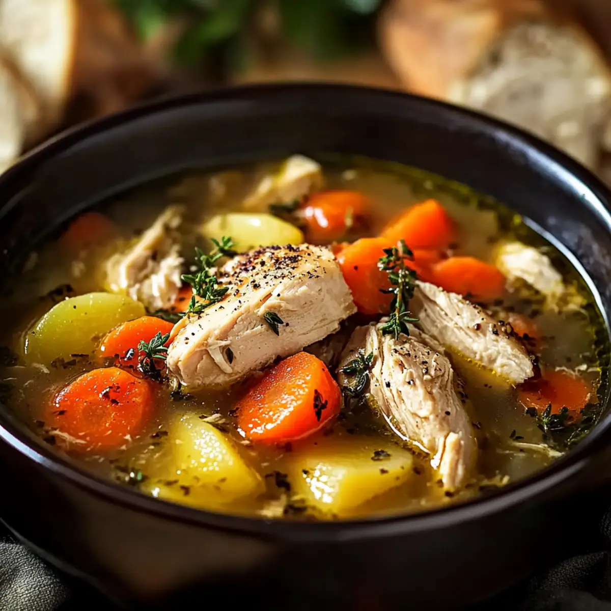 Comforting Slow Cooker Chicken Stew for Cozy Nights