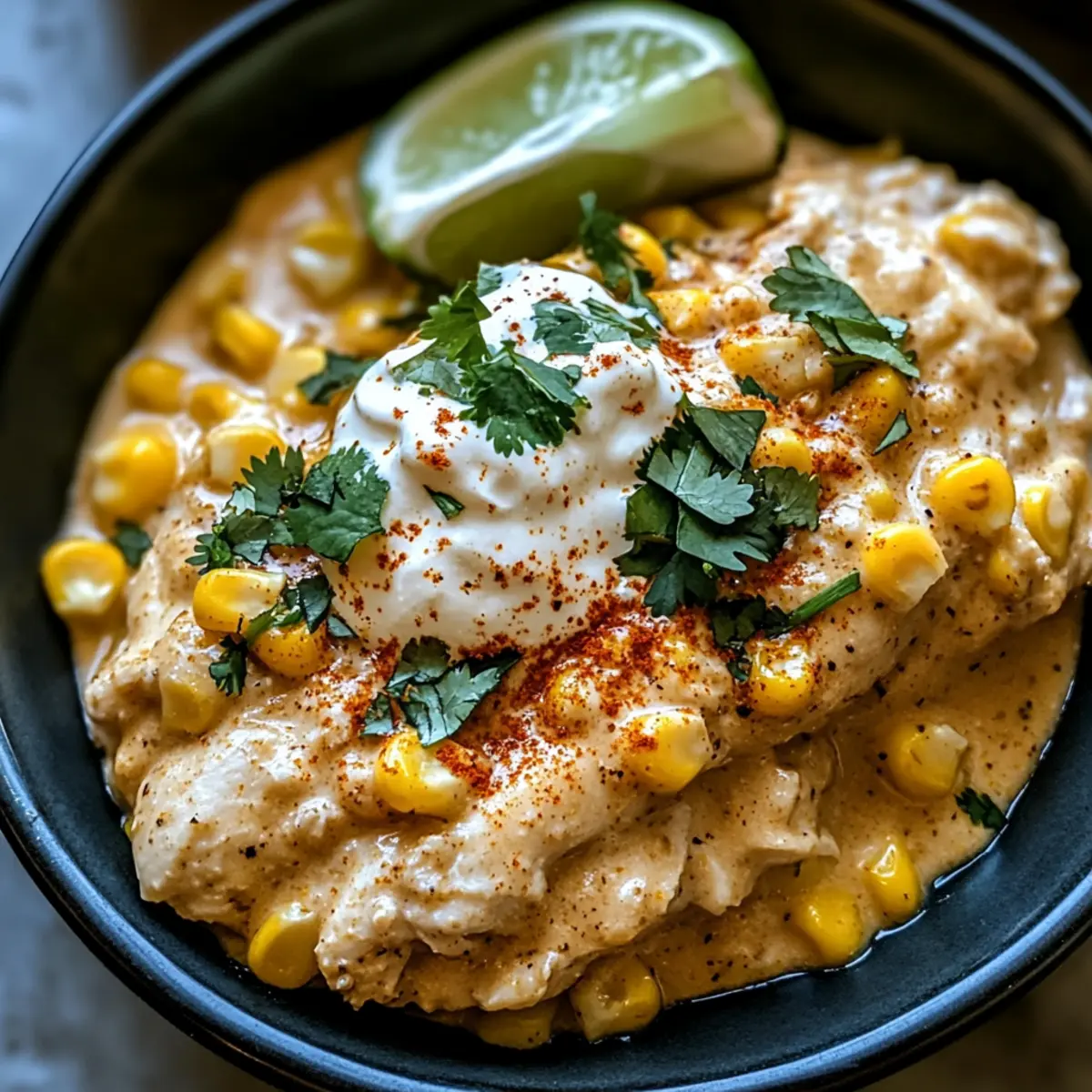 Slow Cooker Street Corn Chicken: Creamy, Cozy Goodness