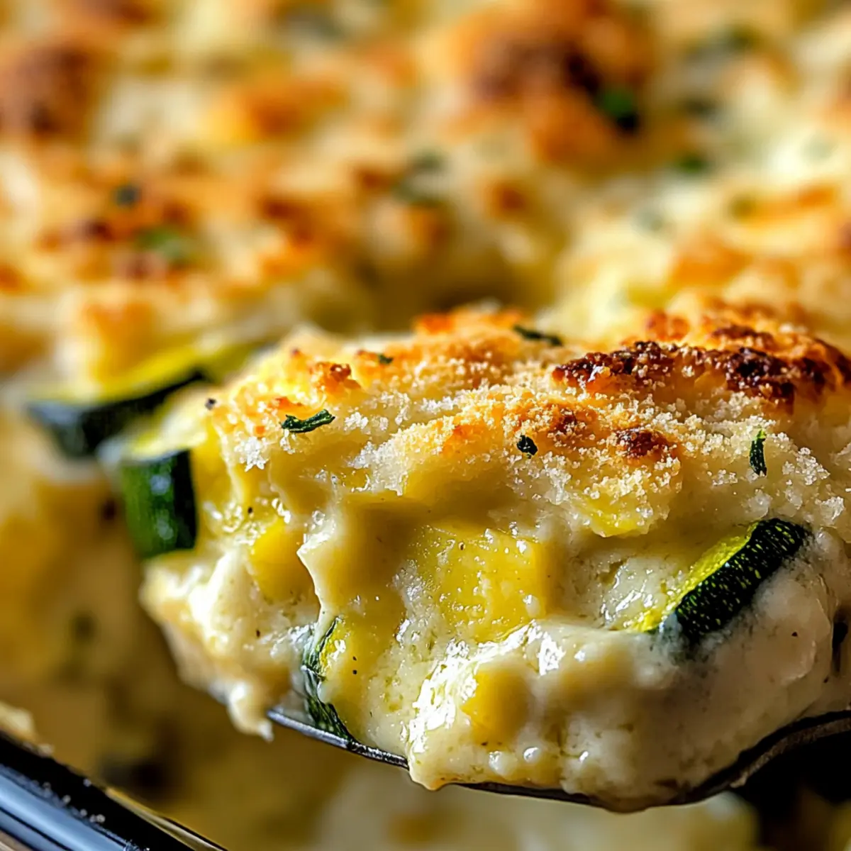 Irresistibly Cheesy Baked Zucchini Parmesan Casserole