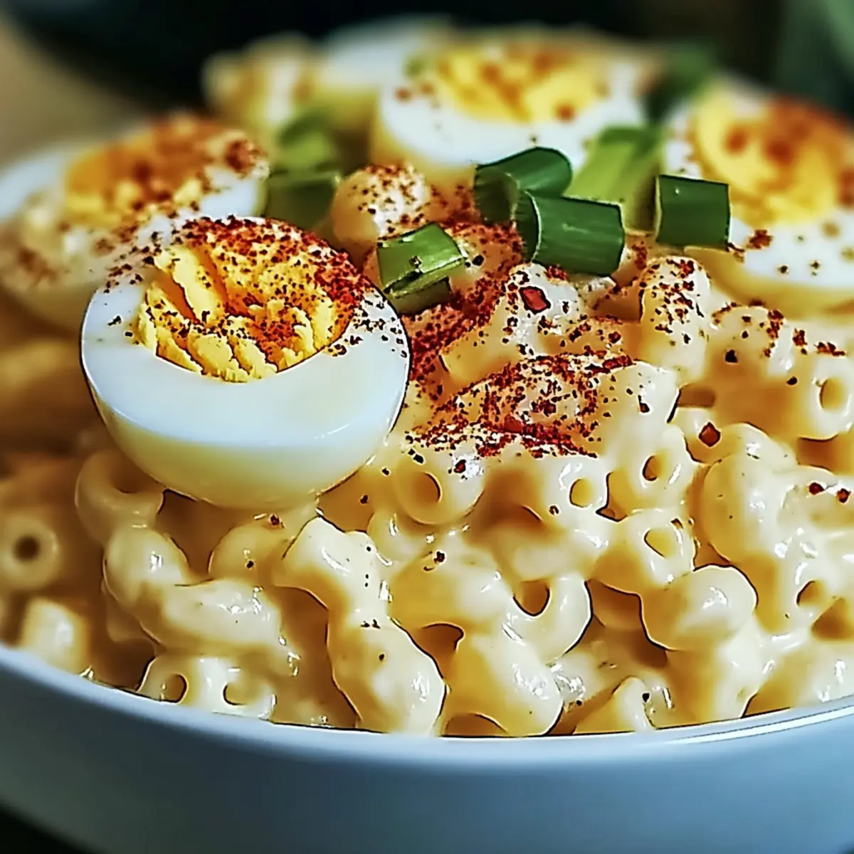 Creamy Deviled Egg Macaroni Salad Your New Favorite Side Dish