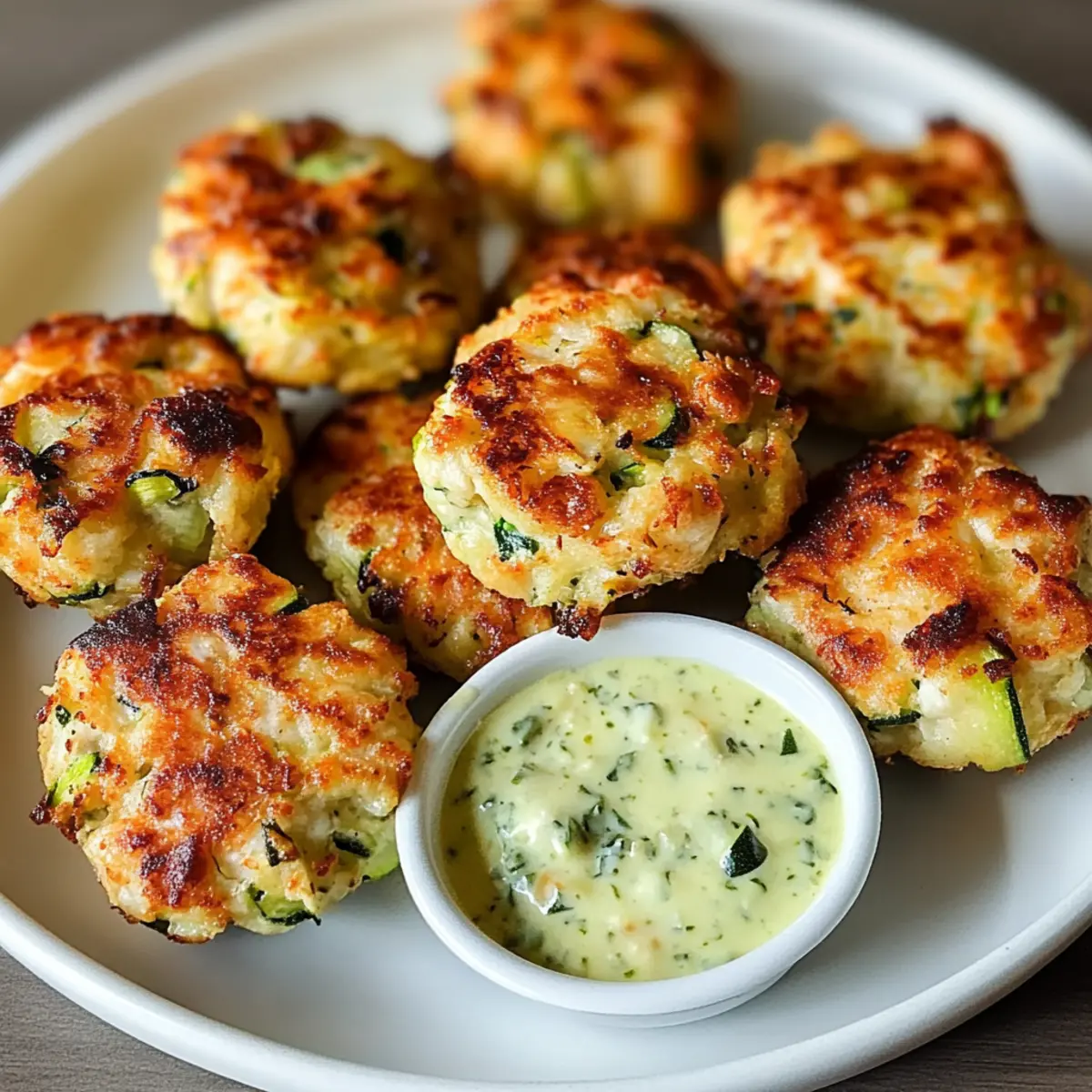 High Protein Chicken Zucchini Poppers for Guilt-Free Snacking
