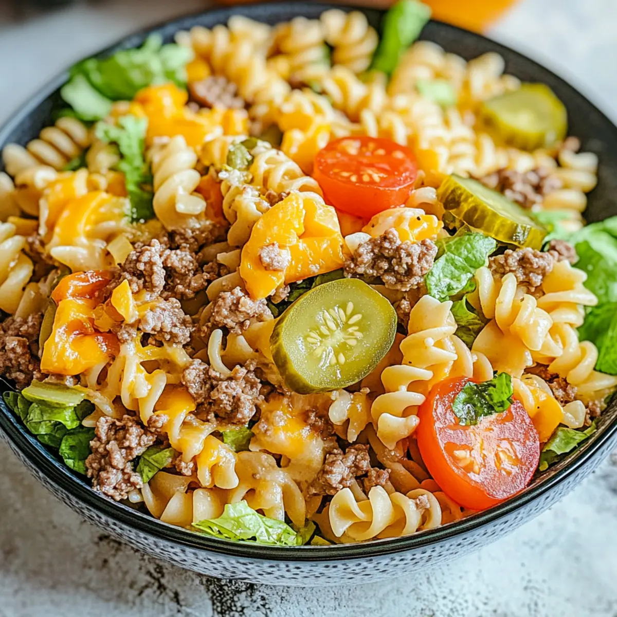 Big Mac Pasta Salad: A Fun Twist on Classic Comfort Food