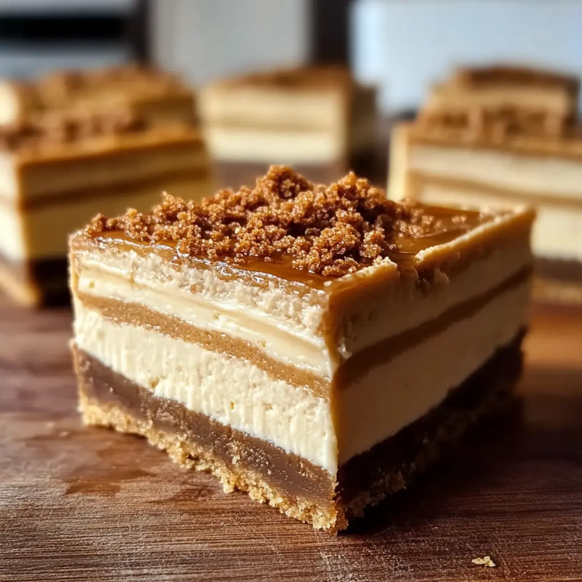Indulge in Creamy Biscoff Cheesecake Bars You’ll Crave!