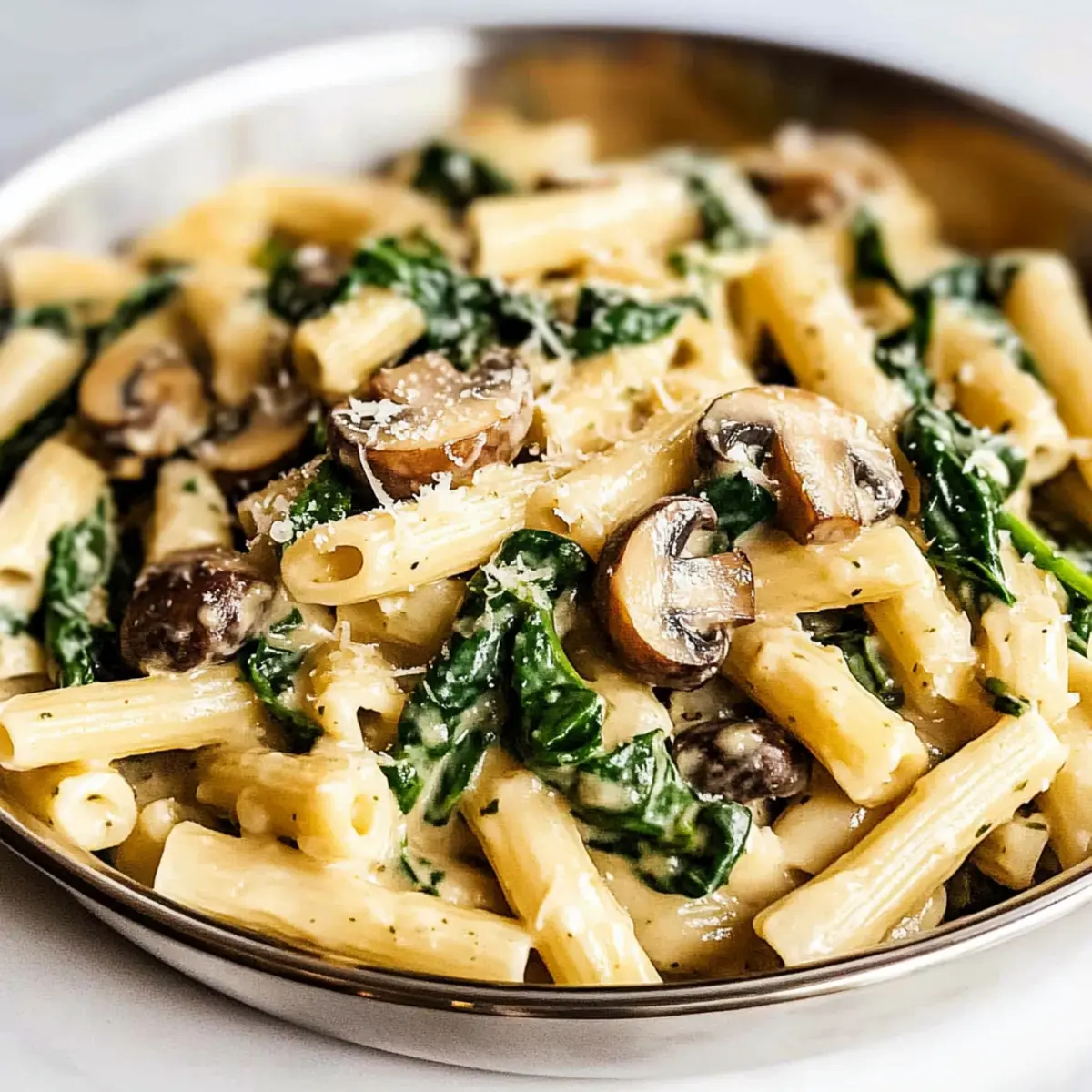 Creamy Spinach Mushroom Pasta for Cozy Weeknight Dinners