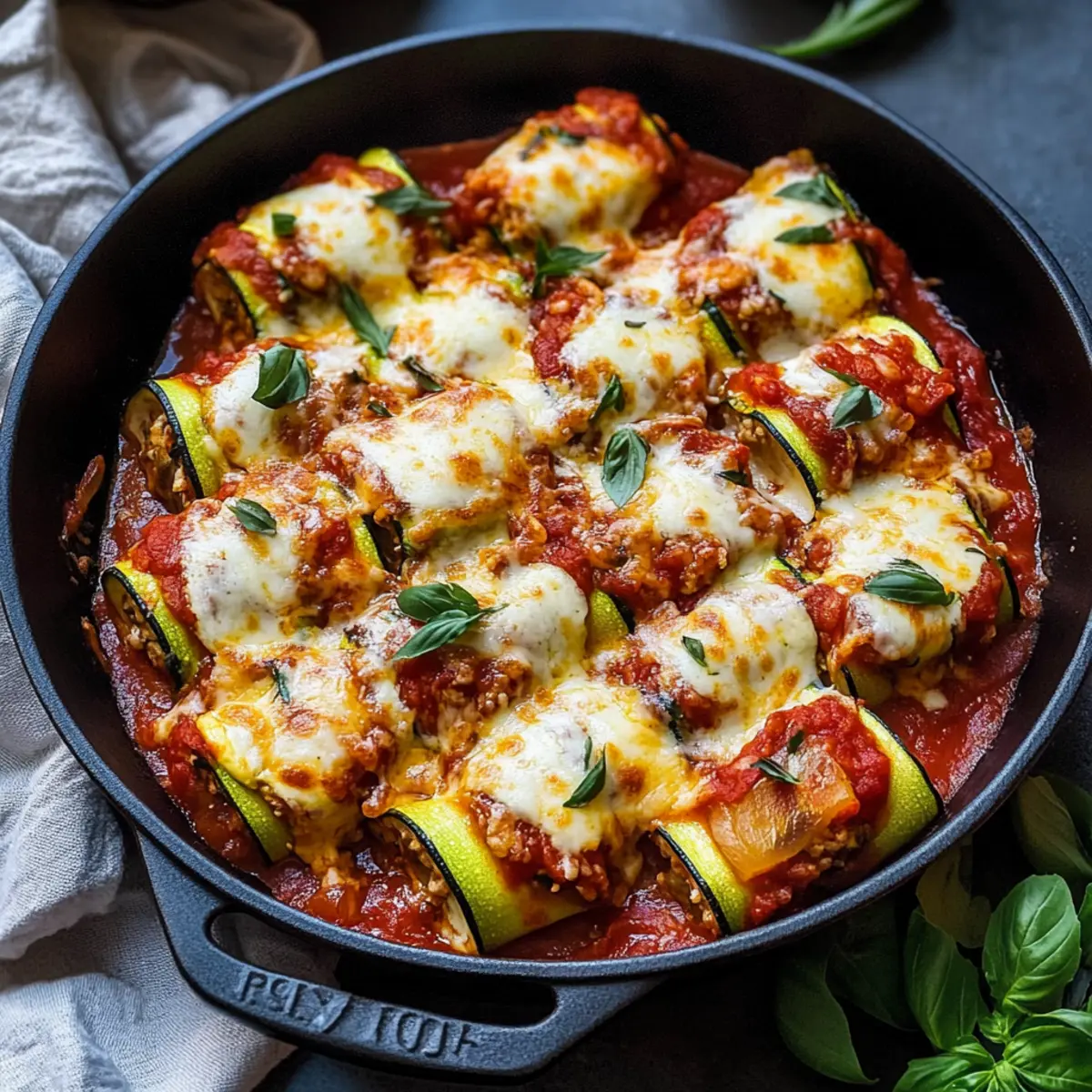 Three Cheese Zucchini Rollatini: Cheesy Comfort in Every Bite