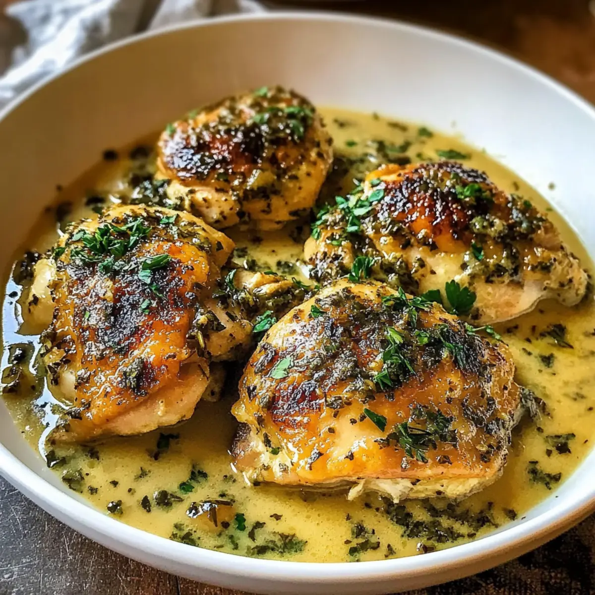 Savory Slow Cooker French Wine and Mustard Chicken Delight