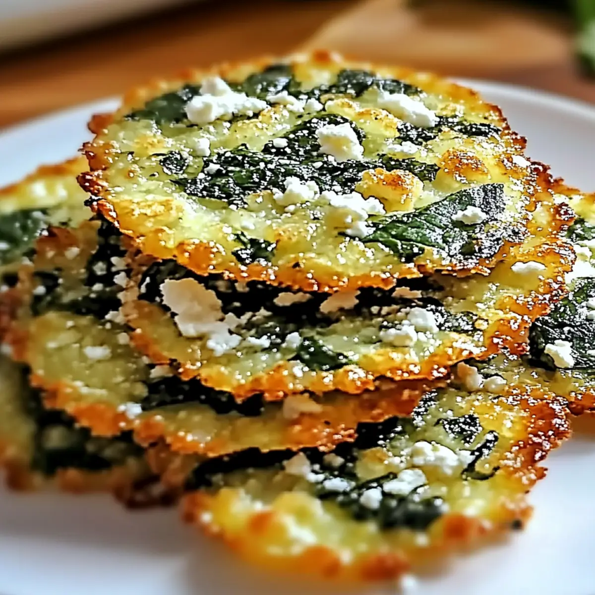 Crispy Spinach and Feta Crisps: Your New Favorite Guilt-Free Snack