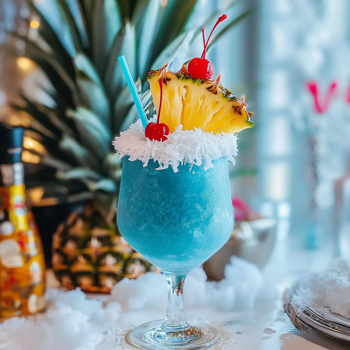 Jack Frost Cocktail – Bring Tropical Chill to Your Holiday Party