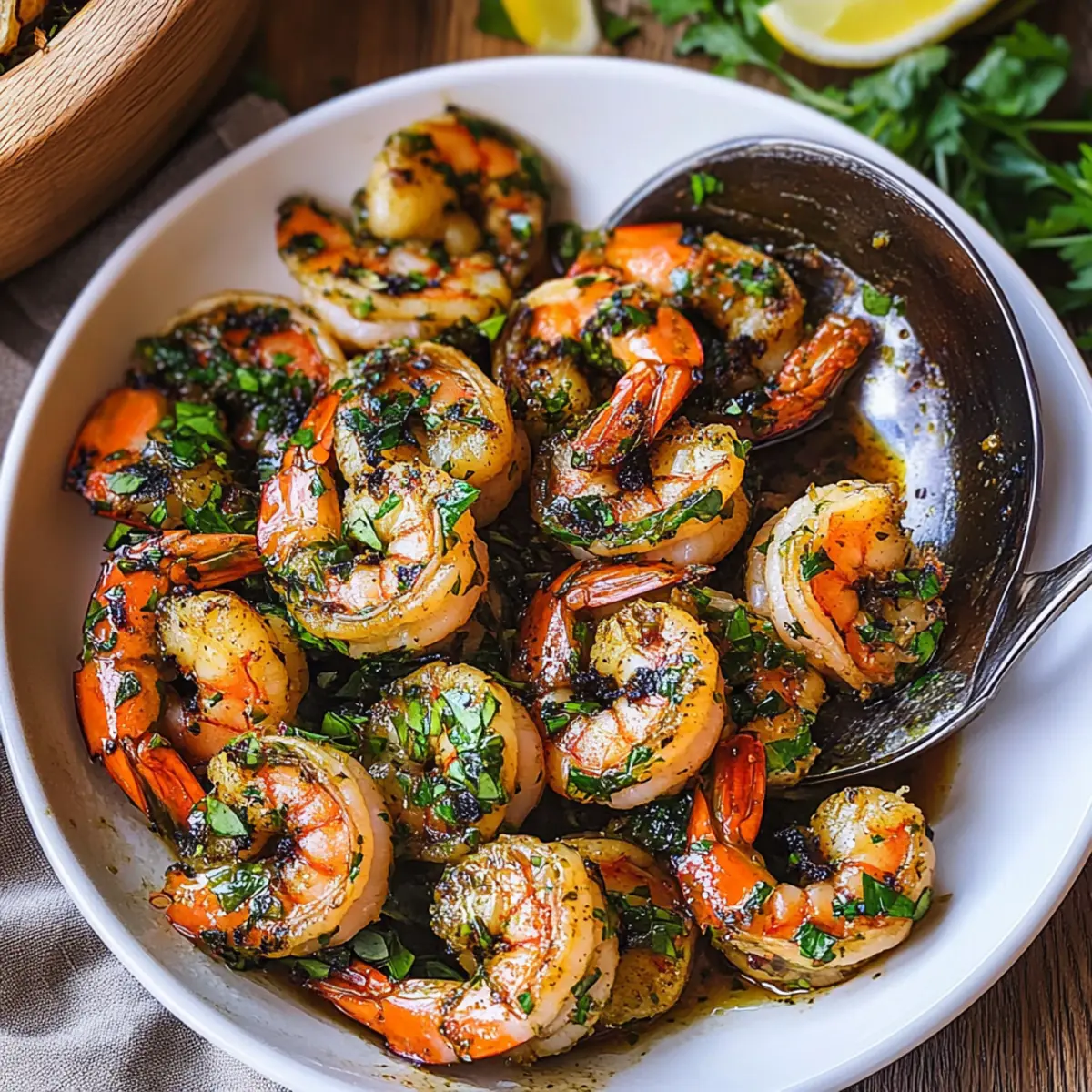 Savory Pan Seared Chimichurri Shrimp Ready in 20 Minutes