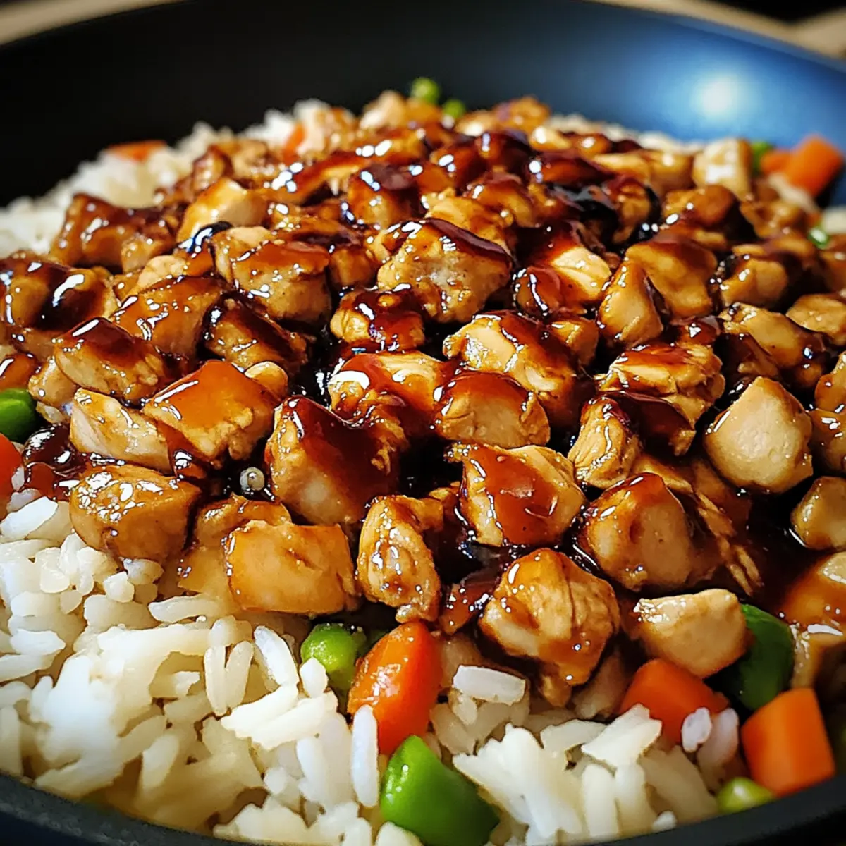 One-Pan Bold Honey BBQ Chicken Rice for Effortless Family Dinners