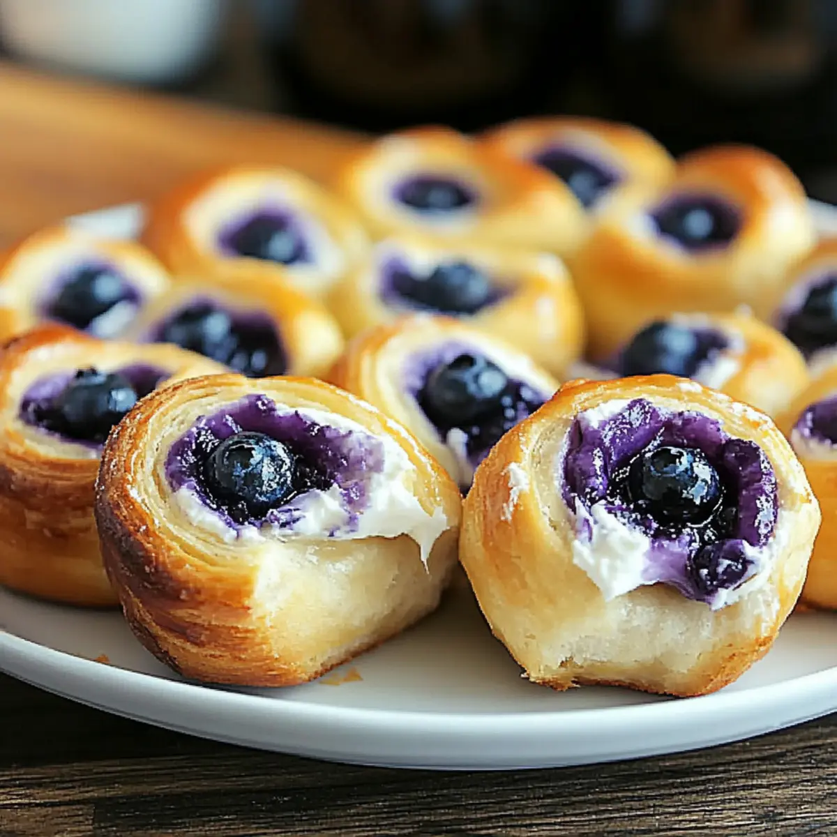Irresistible Blueberry Cheesecake Rolls in Under 30 Minutes