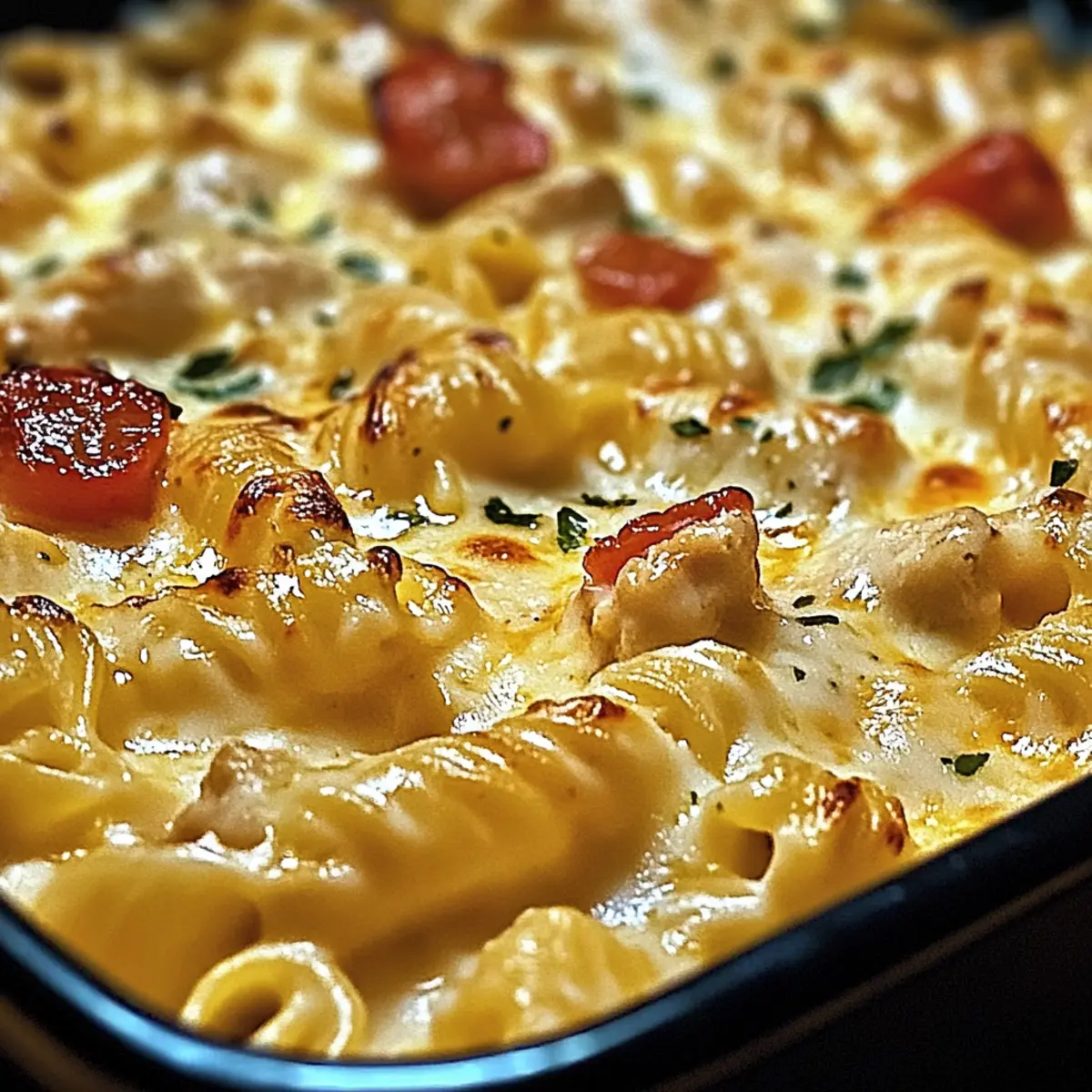 Cajun Cream Cheese Chicken Pasta Bake: Cozy & Creamy Delight