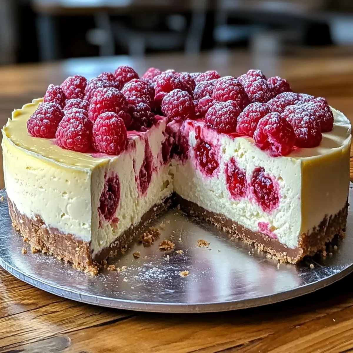 Decadent White Chocolate Raspberry Cheesecake to Wow Your Guests
