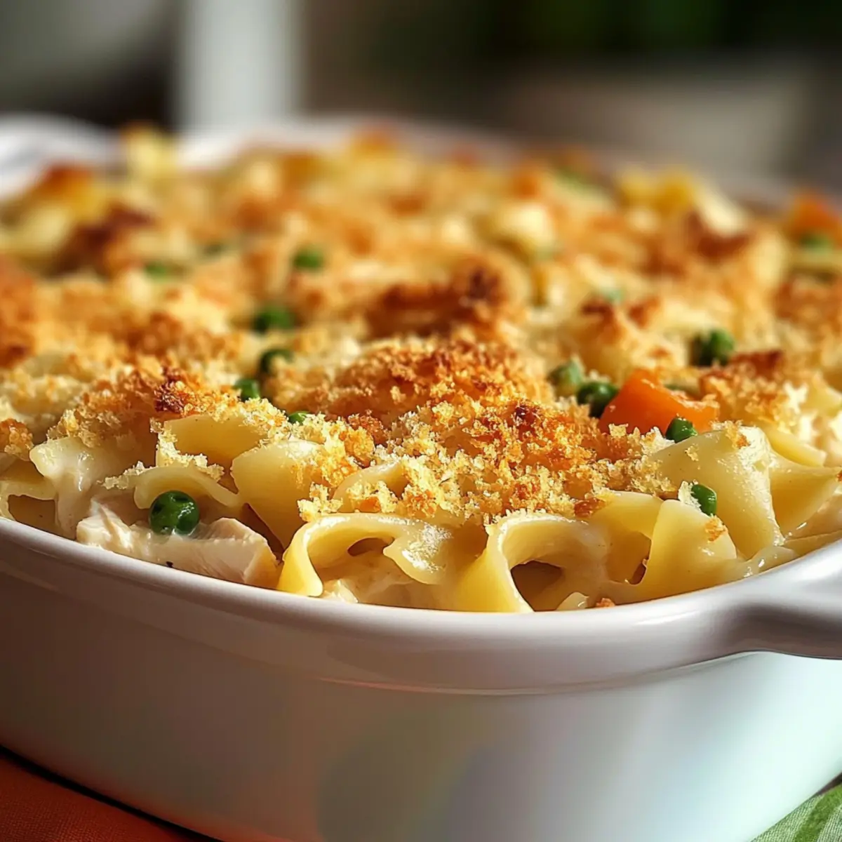 Creamy Chicken Noodle Casserole for Cozy Family Nights