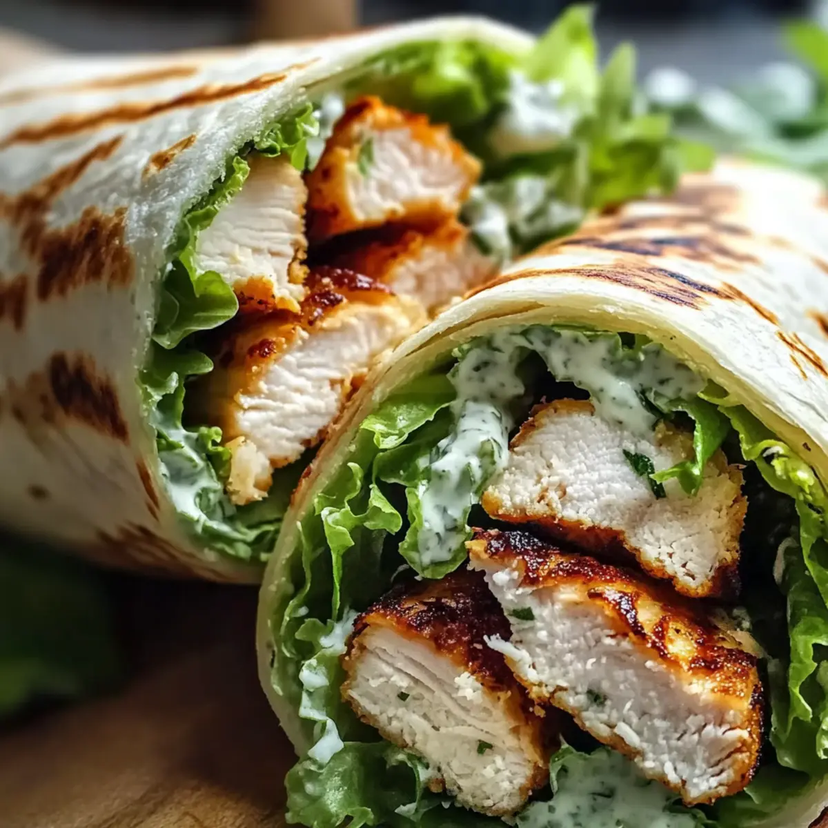 Savory Chicken Caesar Wraps for Quick Family Lunches