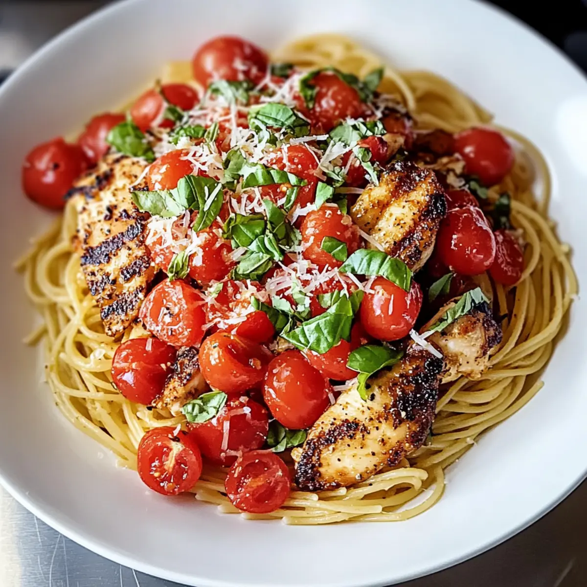 Bruschetta Chicken Pasta: A Fresh Twist for Summer Nights