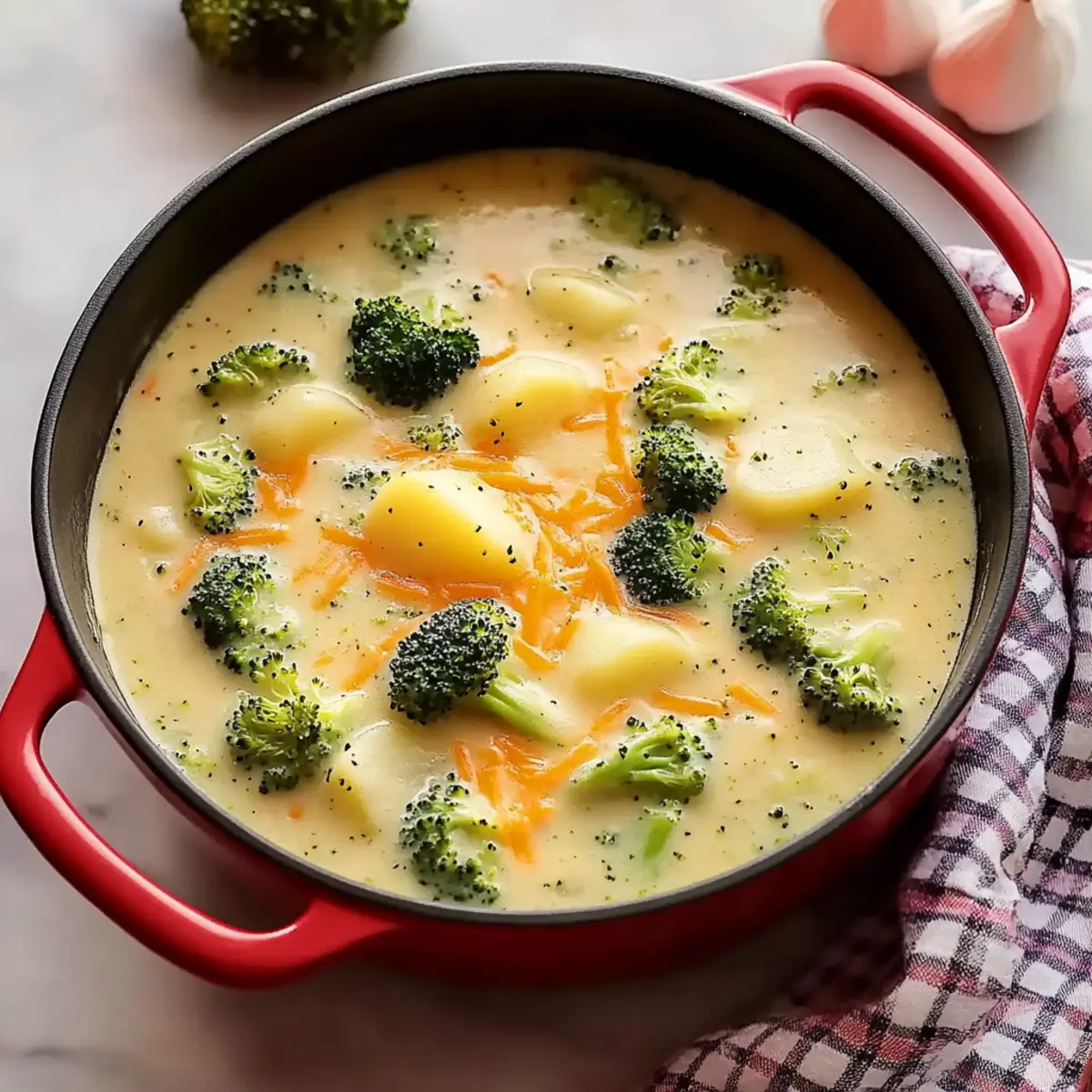 Creamy Cheesy Broccoli Potato Soup for Cozy Nights