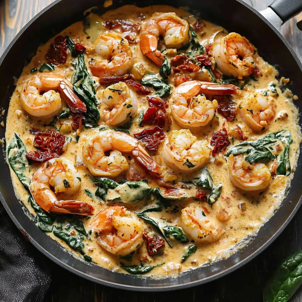 Savory Tuscan Shrimp in 30 Minutes – Easy One-Pan Delight