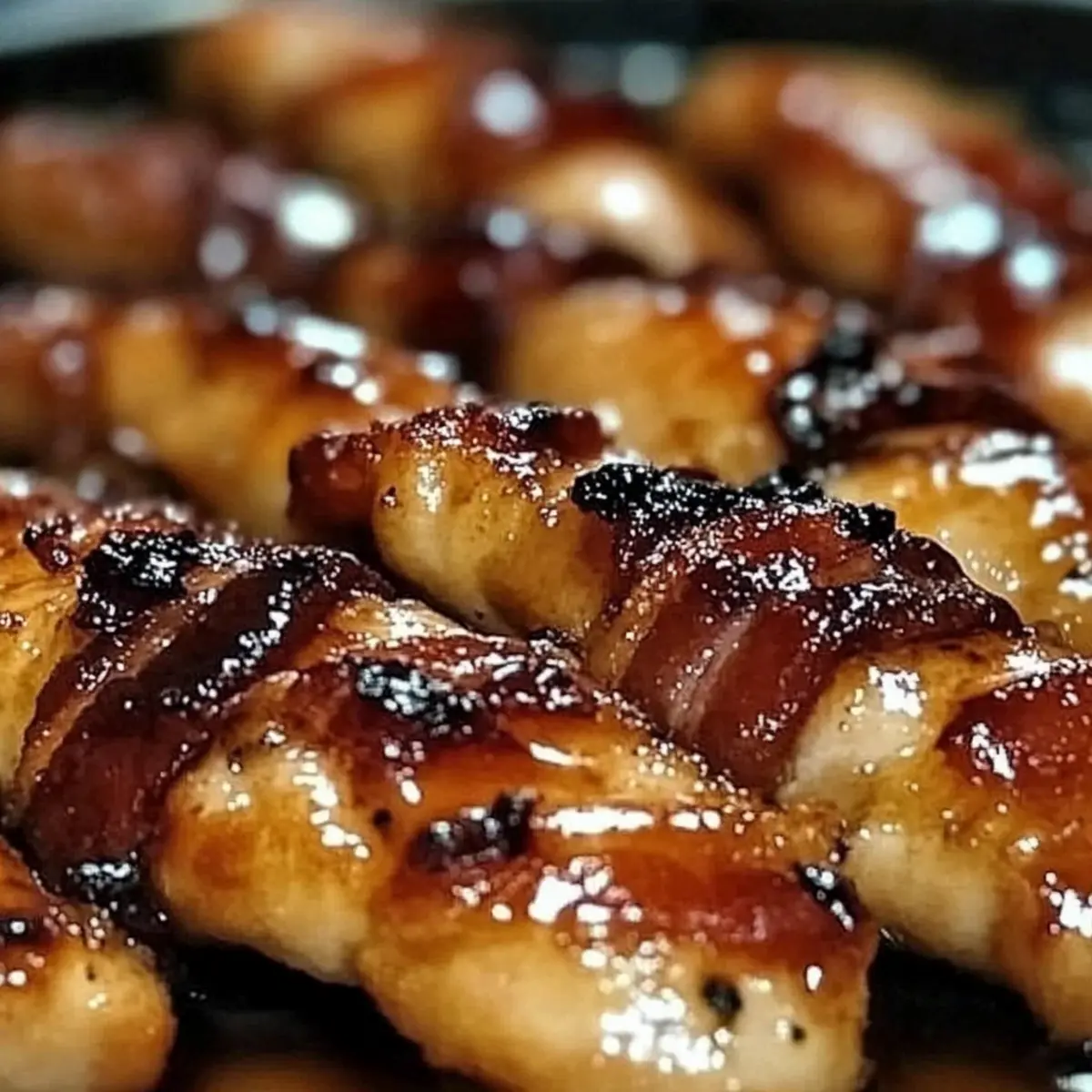 Homemade Bacon Brown Sugar Chicken Tenders for Sweet Cravings