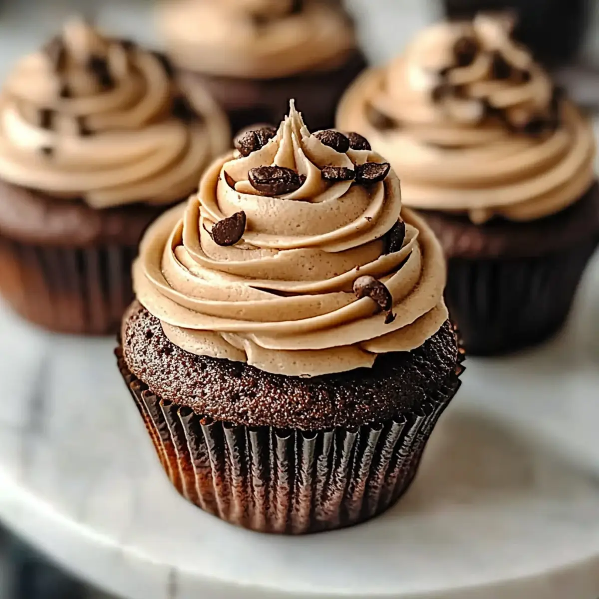 Decadent Espresso Cupcakes with Silky Espresso Frosting