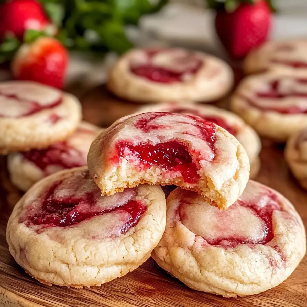 Strawberry Cheesecake Cookies: Creamy Delights for Any Day