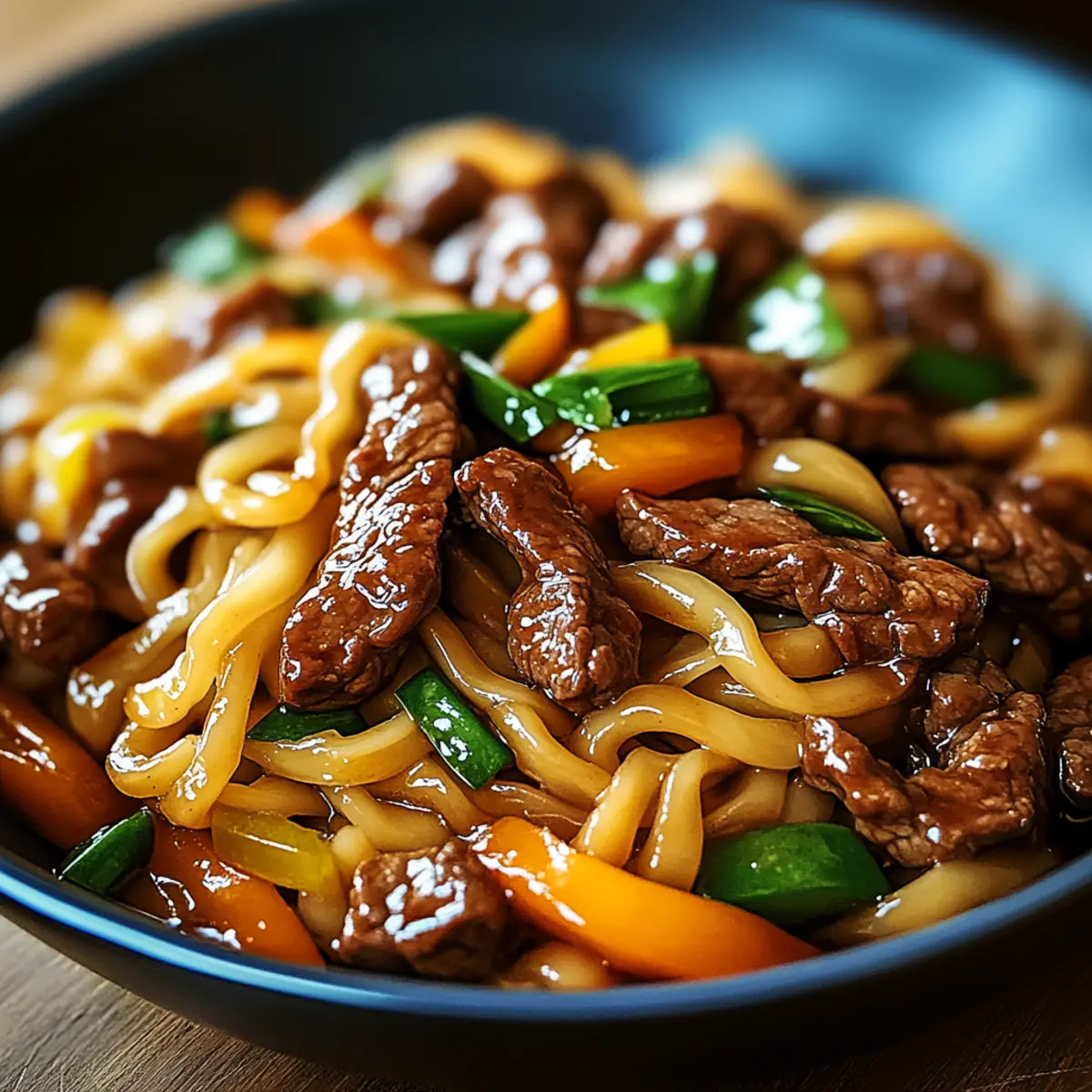 Savory Hoisin Beef Noodles Ready in Just 20 Minutes