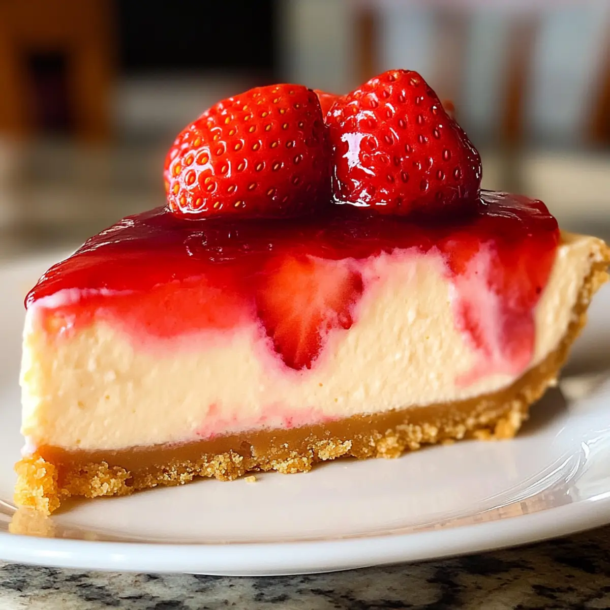 Irresistible Strawberry Cheesecake That Melts in Your Mouth