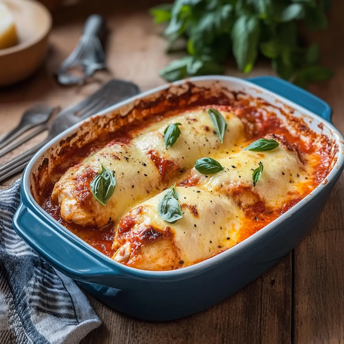 Keto Chicken Parmesan Casserole: A Comforting Low-Carb Delight