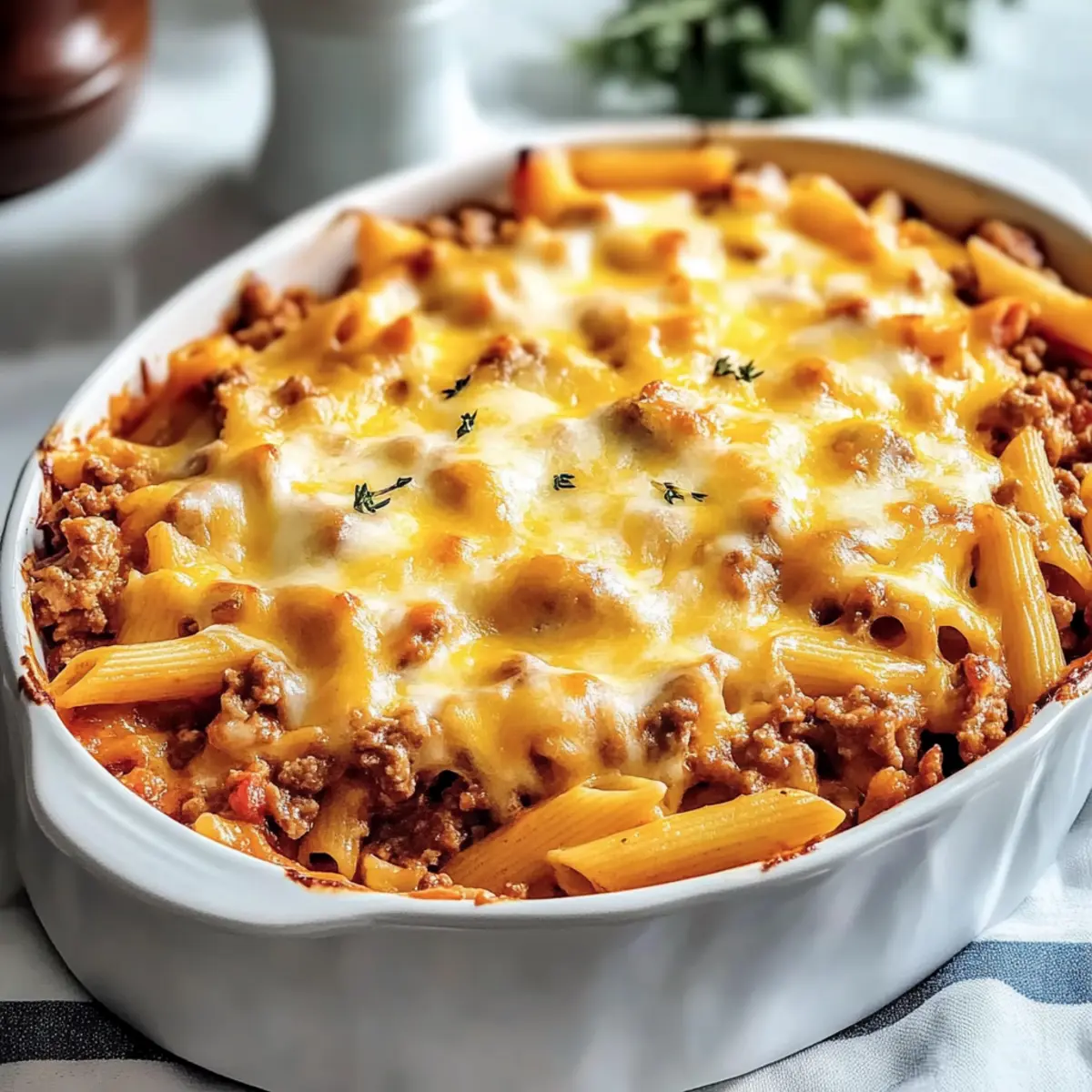 Savory Homemade Ground Beef Casserole for Cozy Nights