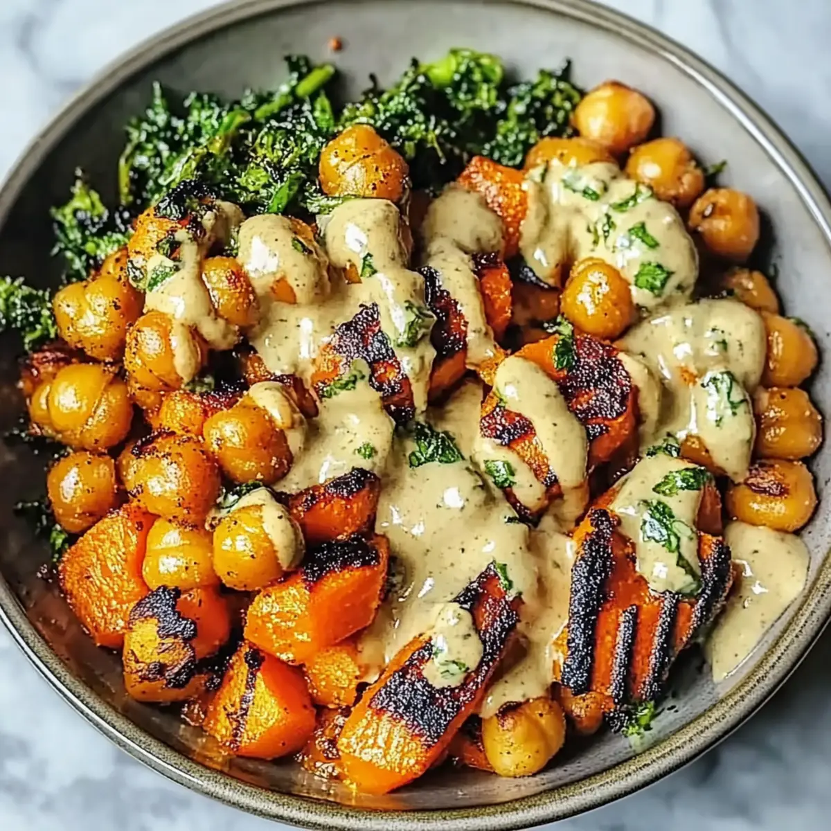 One-Pan Roasted Carrot and Chickpea Bowl: Easy Healthy Delight