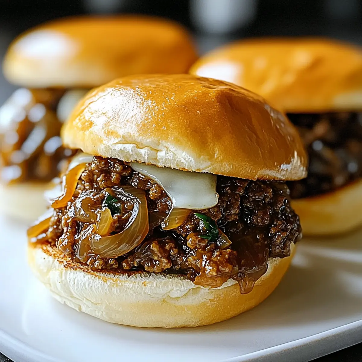 Delicious French Onion Beef Sloppy Joes for Comfort Food Bliss