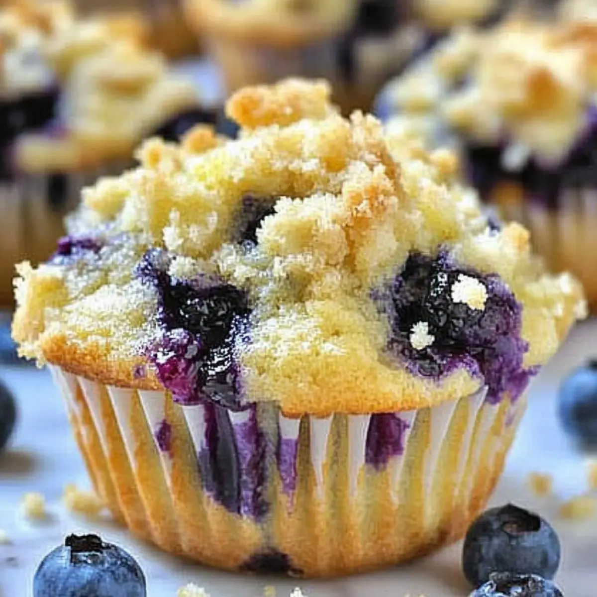 Moist Lemon Blueberry Muffins for a Sweet Morning Boost