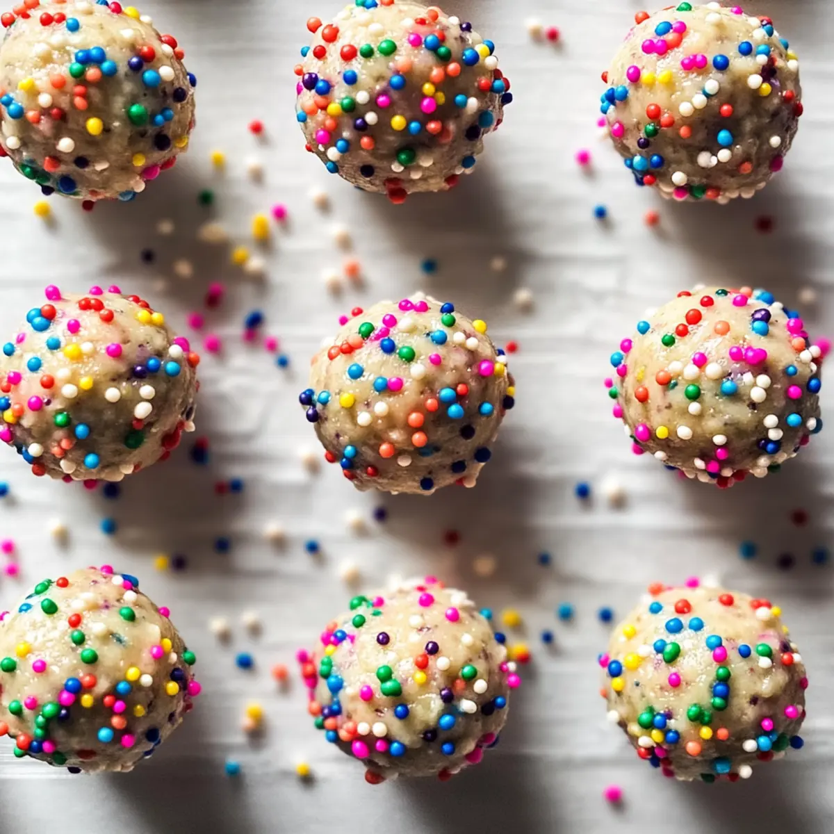 Delicious Birthday Cake Batter Protein Balls for Guilt-Free Fun