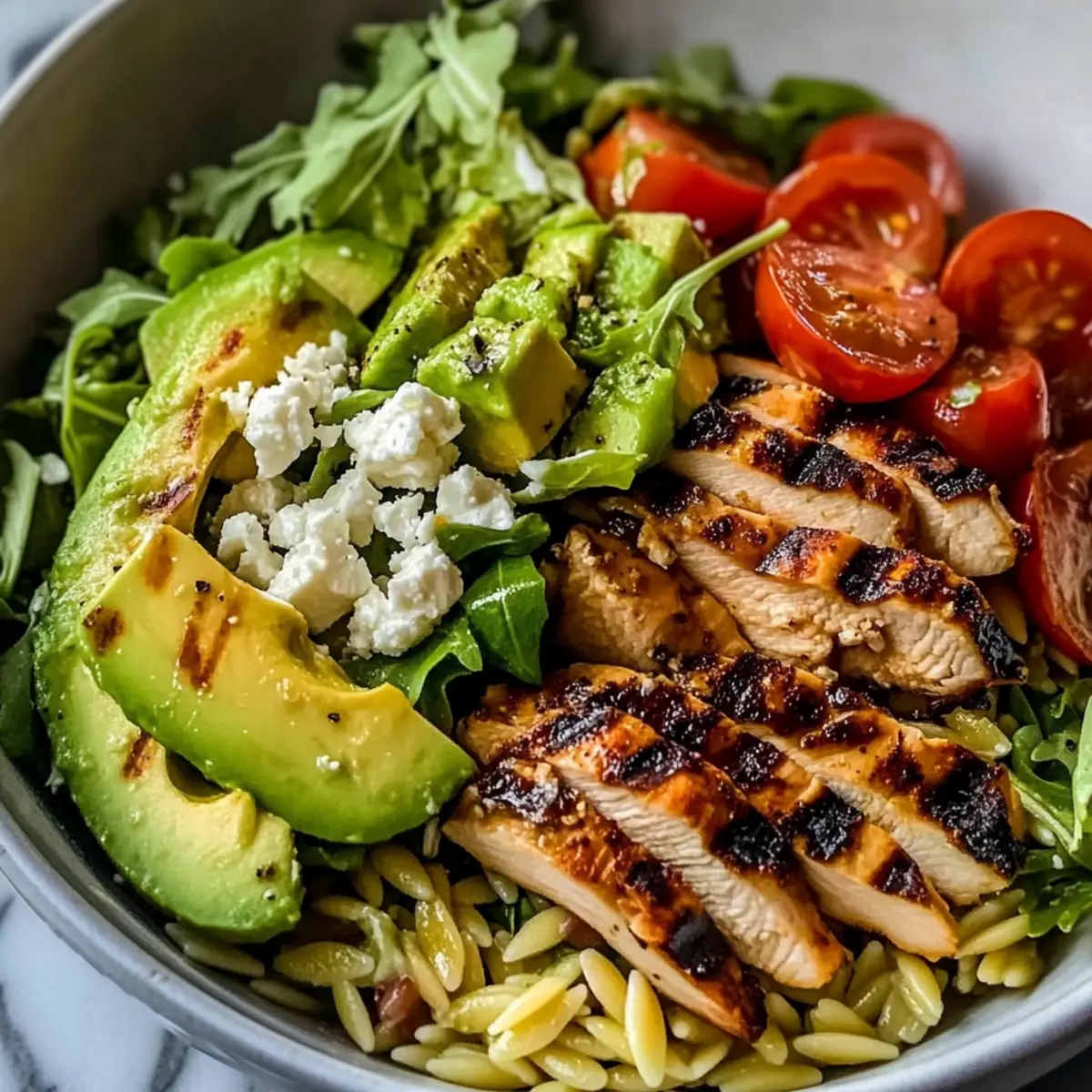Delicious Grilled Chicken Orzo Salad for a Fresh Summer Bite