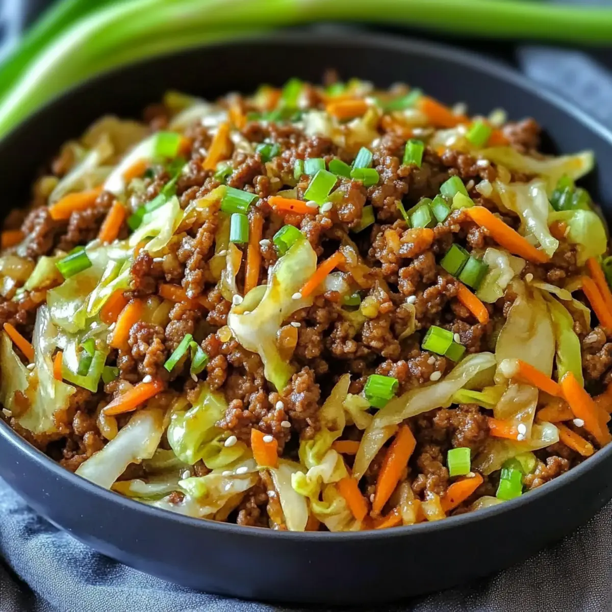 Delicious Egg Roll in a Bowl: Low-Carb Dinner in 30 Minutes