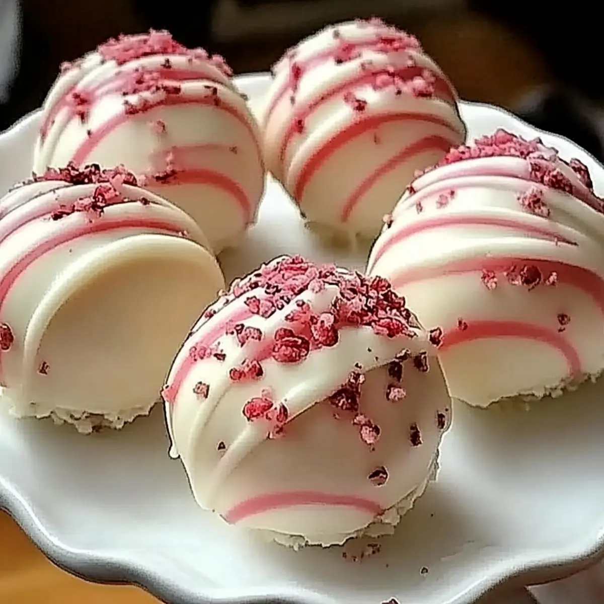 Delightful Strawberry Cheesecake Truffle Balls You Can’t Resist