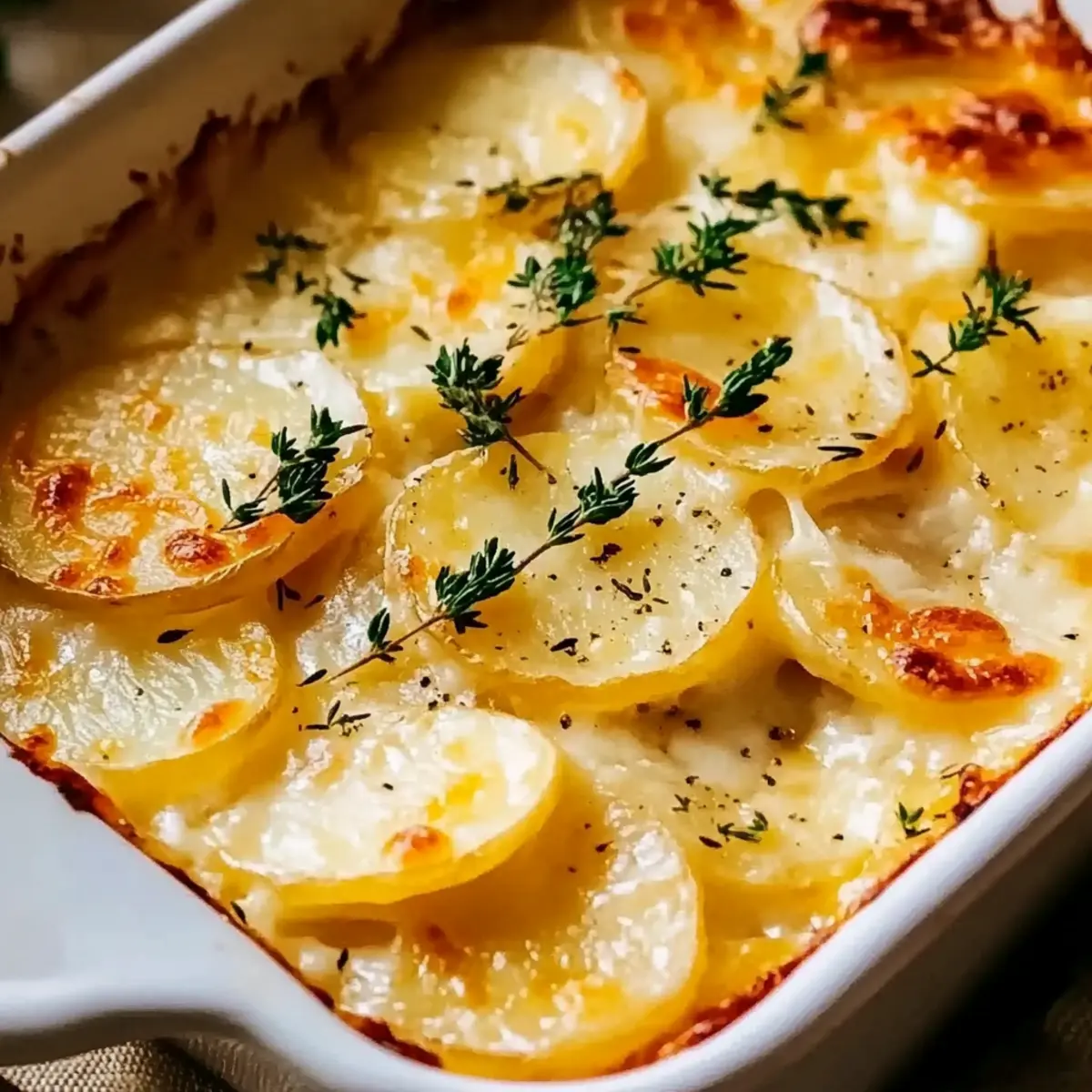Creamy Scalloped Potatoes for Cozy Comfort Food Bliss