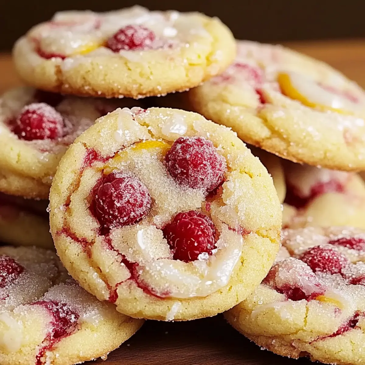 Chewy Lemon Raspberry Cookies: A Burst of Sunshine in Every Bite