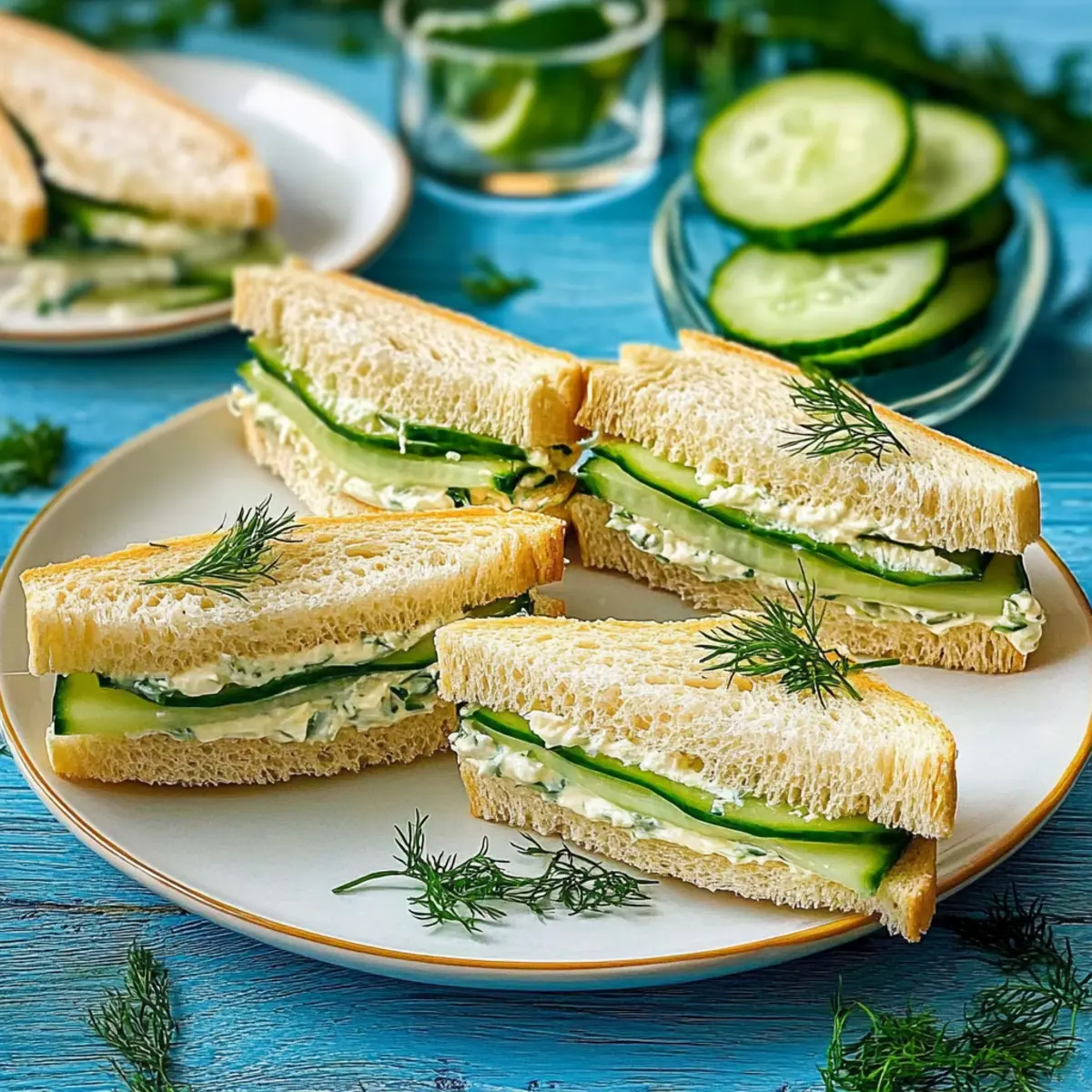 Cucumber Sandwiches: Light and Creamy Delights for Every Occasion