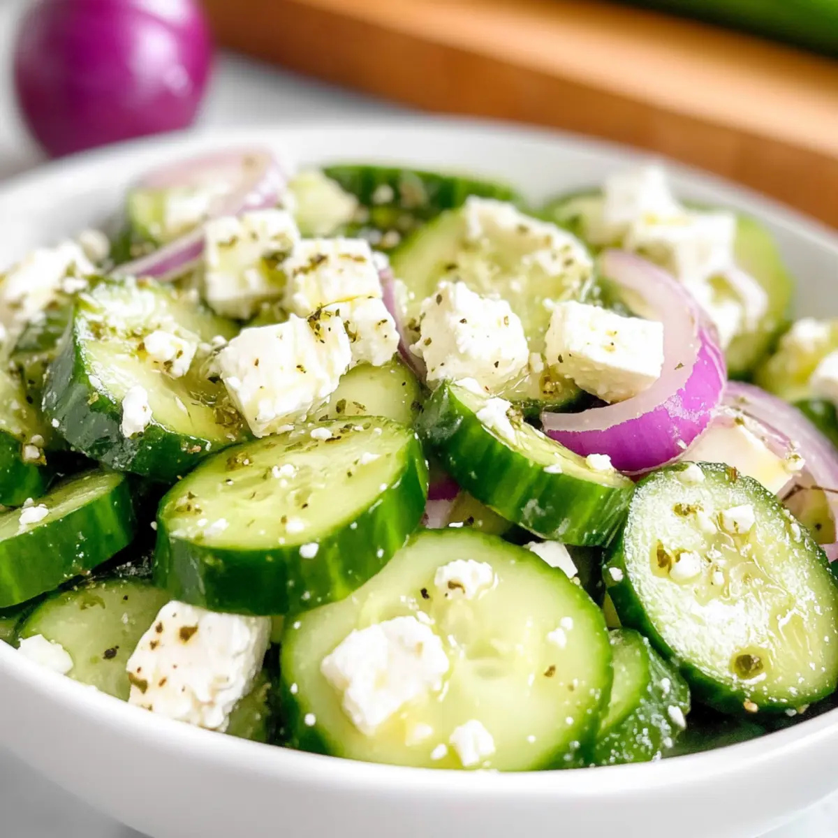 Cucumber Feta Salad: A Refreshing Twist on Greek Tradition