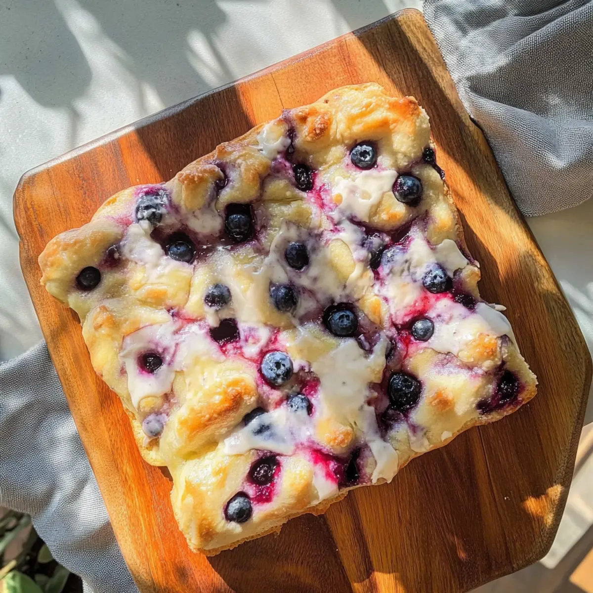 Delicious Blueberry Focaccia Bread: A Sweet Twist on Tradition