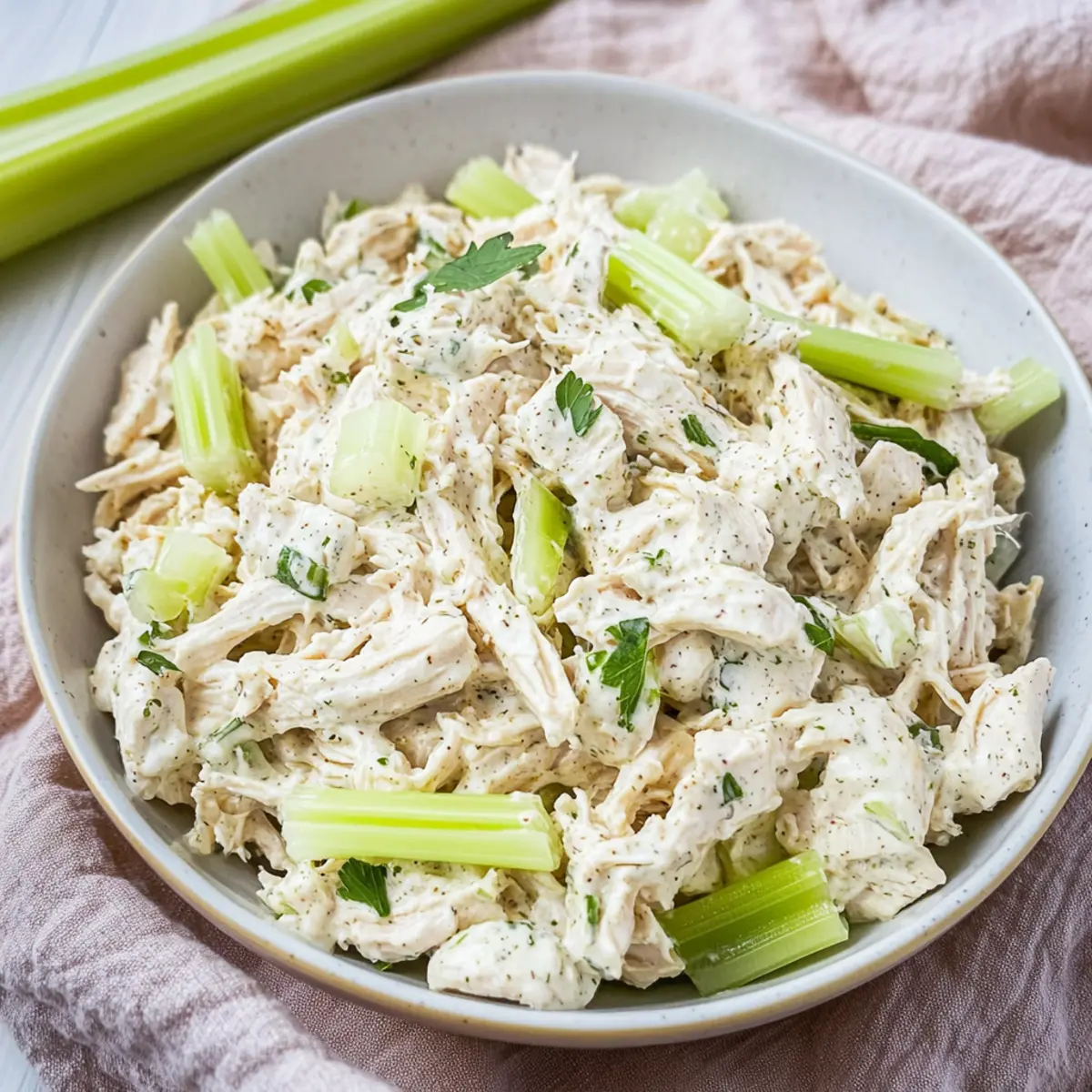 Creamy Ranch Chicken Salad for High-Protein Lunch Bliss