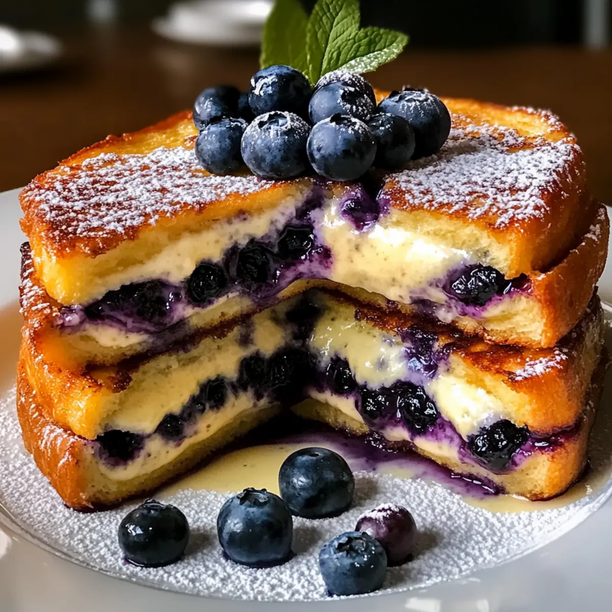 Blueberry Cheesecake Stuffed French Toast You’ll Crave Every Morning