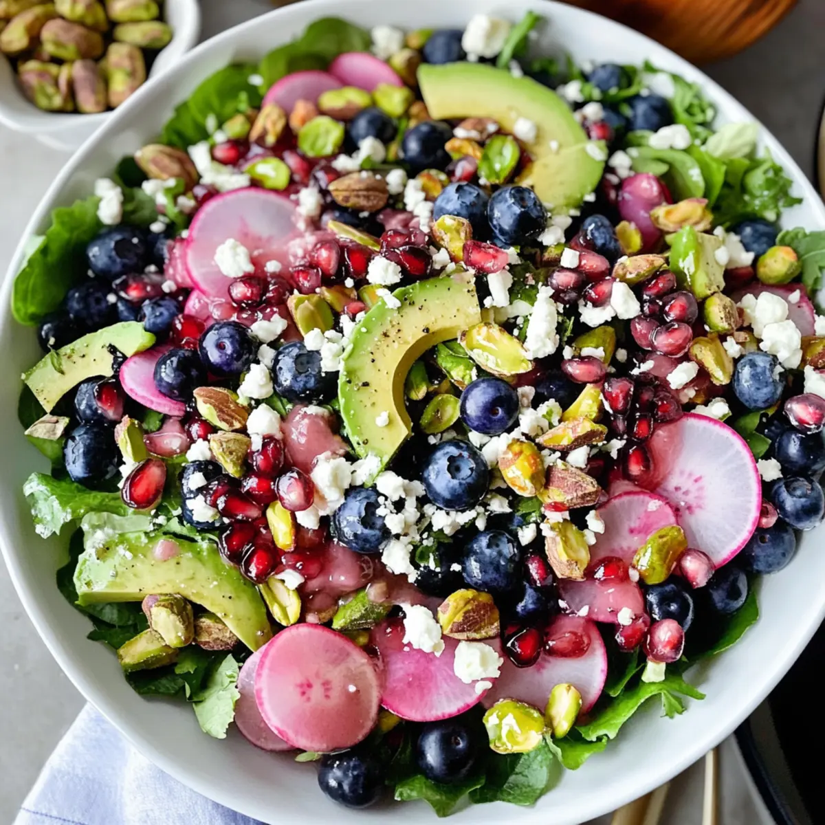 Brighten Your Day with Blueberry Pistachio Spring Salad